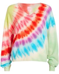 Crush - Cashmere Tie-dye Rainbow Sweater - Lyst