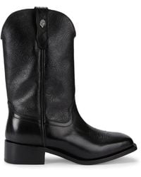 Kurt Geiger - Leather Phoenix Western Boots - Lyst
