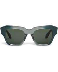 Alaïa - Acetate Melted Square Sunglasses - Lyst