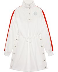 Gucci - Technical Jersey Dress With Web - Lyst