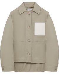 Loewe - Cotton Workwear Jacket - Lyst