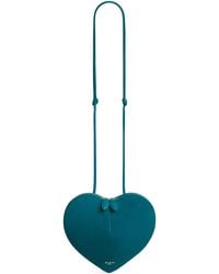 Alaïa - Suede Le Coeur Shoulder Bag - Lyst