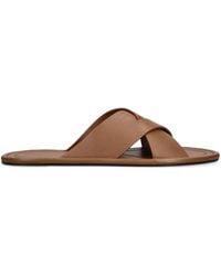 The Row - Malick Leather Sandals - Lyst