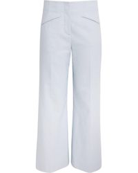 Veronica Beard - Cassidee Wide-Leg Trousers - Lyst