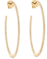 SHAY - And Diamond Pavé Hoop Earrings - Lyst
