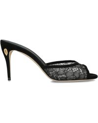 Jennifer Chamandi - Lace Guido Mules 85 - Lyst