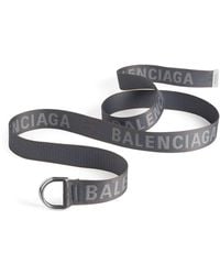 Balenciaga - Logo D-Ring Belt - Lyst