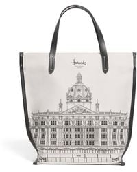 Harrods - Small Building Shopper Bag - Lyst