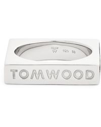 Tom Wood - Sterling Square Ring - Lyst