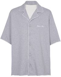 Balmain - Jersey Signature Short-sleeved Shirt - Lyst