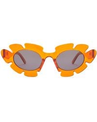 Loewe - X Paula'S Ibiza Flower Sunglasses - Lyst