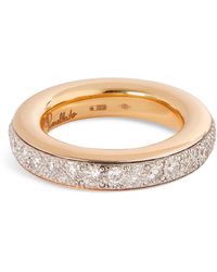 Pomellato - Rose And Diamond Iconica Ring - Lyst