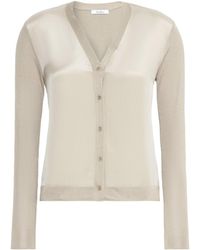 Max Mara - Silk-Cashmere Cardigan - Lyst