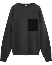 Loewe - Anagram-Pocket Sweatshirt - Lyst