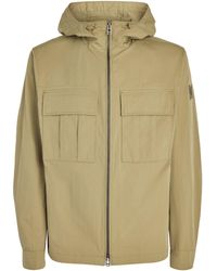 Belstaff - Cotton-Blend Container Hooded Jacket - Lyst