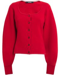 Jacquemus - Wool-Cashmere Tempo Cardigan - Lyst