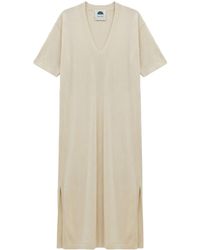 Shelep - Merino-Silk V-Neck Kaftan - Lyst