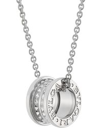 BVLGARI - And Steel Save The Children Necklace - Lyst