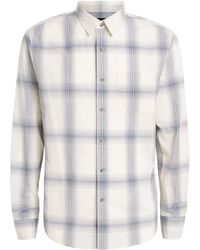 Vince - Cotton Check Townes Shirt - Lyst