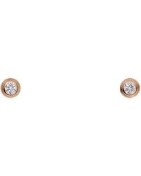 Cartier - Extra-Small And Diamond D'Amour Earrings - Lyst