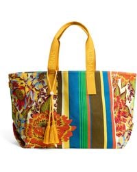 ALÉMAIS - Cotton Printed Charlie Tote Bag - Lyst