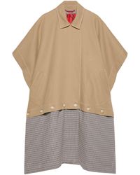 MAX&Co. - Contrast-Panel Raincoat - Lyst