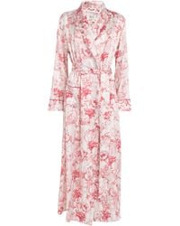 Harrods - Silk Toile Robe - Lyst