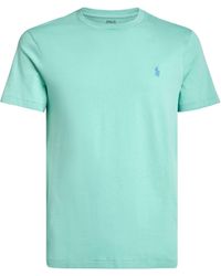 Polo Ralph Lauren - Cotton Custom-Fit Polo Pony T-Shirt - Lyst