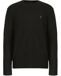 AllSaints - Crew-Neck Statten Sweater - Lyst
