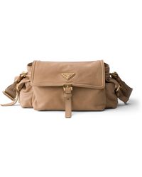 Prada - Medium Nappa Lambskin Explore Shoulder Bag - Lyst