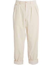 Polo Ralph Lauren - Corduroy Wide-leg Trousers - Lyst