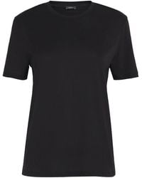 JOSEPH - Cotton-Silk T-Shirt - Lyst