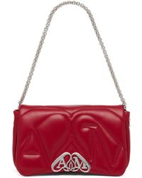 Alexander McQueen - Small Leather The Seal Shoulder Bag - Lyst