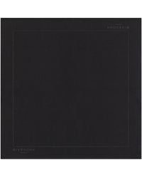 Givenchy - Silk Logo Pocket Square - Lyst