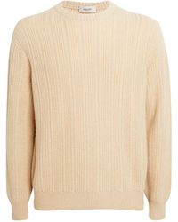 Agnona - Cashmere-silk-linen Sweater - Lyst