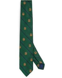 Polo Ralph Lauren - Silk Crest Jacquard Tie - Lyst