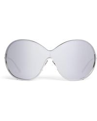 Alaïa - Metal Butterfly Sunglasses - Lyst