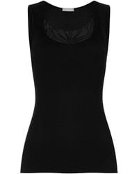 Hanro - Cotton Rosaria Tank Top - Lyst
