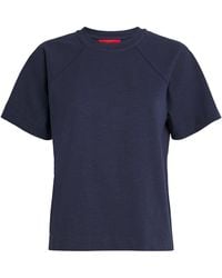 MAX&Co. - Cotton-Linen Alida T-Shirt - Lyst