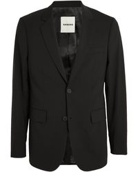 Sandro - Virgin Wool Blazer - Lyst