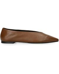 Aeyde - Leather Betty Ballet Flats - Lyst