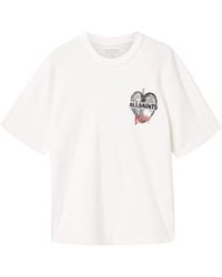 AllSaints - Organic Cotton Reflect T-Shirt - Lyst
