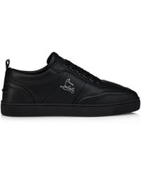 Christian Louboutin - Retero Leather Low-Top Sneakers - Lyst