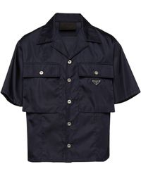 Prada - Re-nylon Cargo Shirt - Lyst