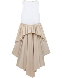 Loewe - X Paula's Ibiza Cotton Asymmetric Midi Dress - Lyst