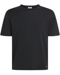 Jonathan Simkhai - Silk-Blend Duke T-Shirt - Lyst