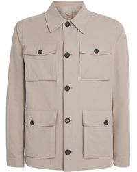 Pal Zileri - Cotton-Blend Field Jacket - Lyst