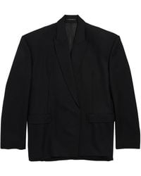 Balenciaga - Wool Oversized Blazer - Lyst