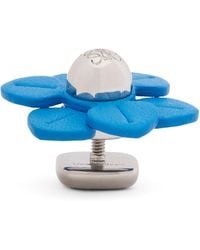 Loewe - X Paula's Ibiza Calf Leather Flower Brooch - Lyst