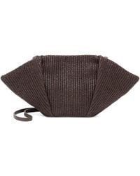Brunello Cucinelli - Cotton-Raffia Marina Clutch Bag - Lyst